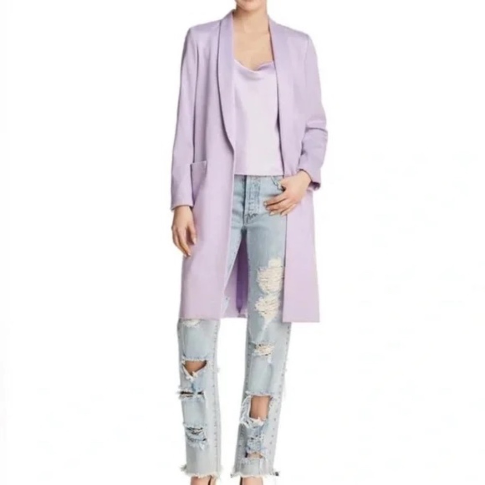 EUC Alice + Olivia Light Purple Women's Coat XS 0